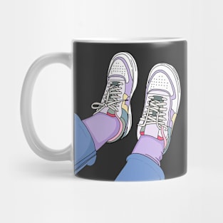 I love my purple shoes Mug